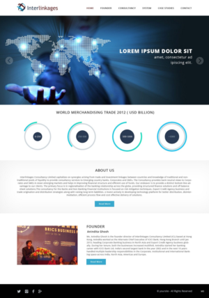 Web-Design von pb für Interlinkages Consultancy Limited | Design: #9698165