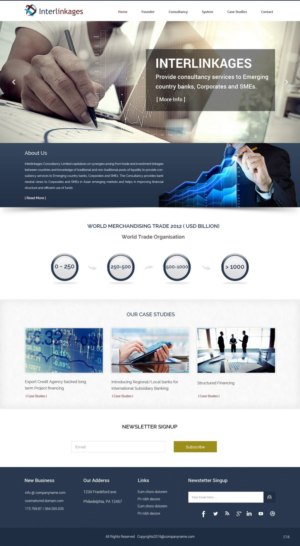 Web-Design von pb für Interlinkages Consultancy Limited | Design: #9717532