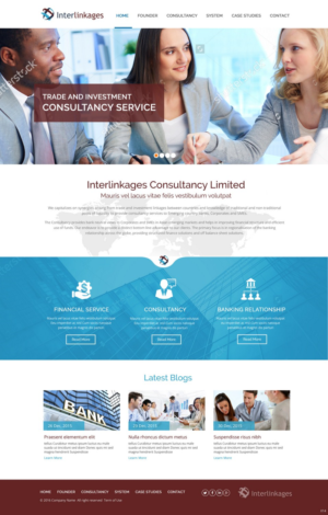 Web-Design von pb für Interlinkages Consultancy Limited | Design: #9717534