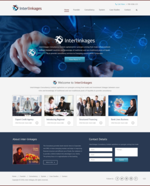 Web-Design von pb für Interlinkages Consultancy Limited | Design: #9717552
