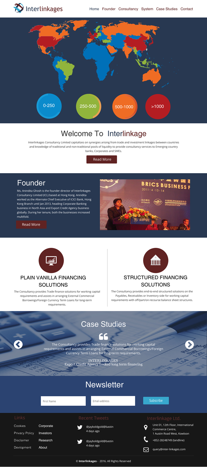 Diseño Web por rightway para Interlinkages Consultancy Limited | Diseño #9695922