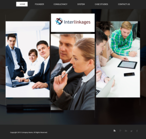 Web-Design von Creations Box 2015 für Interlinkages Consultancy Limited | Design: #9701476