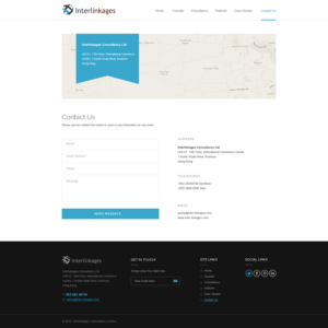 Web Design by Vikram M for Interlinkages Consultancy Limited | Design: #10154520