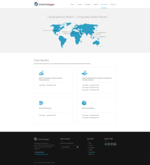 Web Design by Vikram M for Interlinkages Consultancy Limited | Design: #10154525
