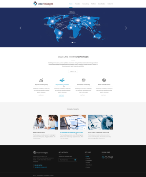 Web Design by Vikram M for Interlinkages Consultancy Limited | Design: #10259762
