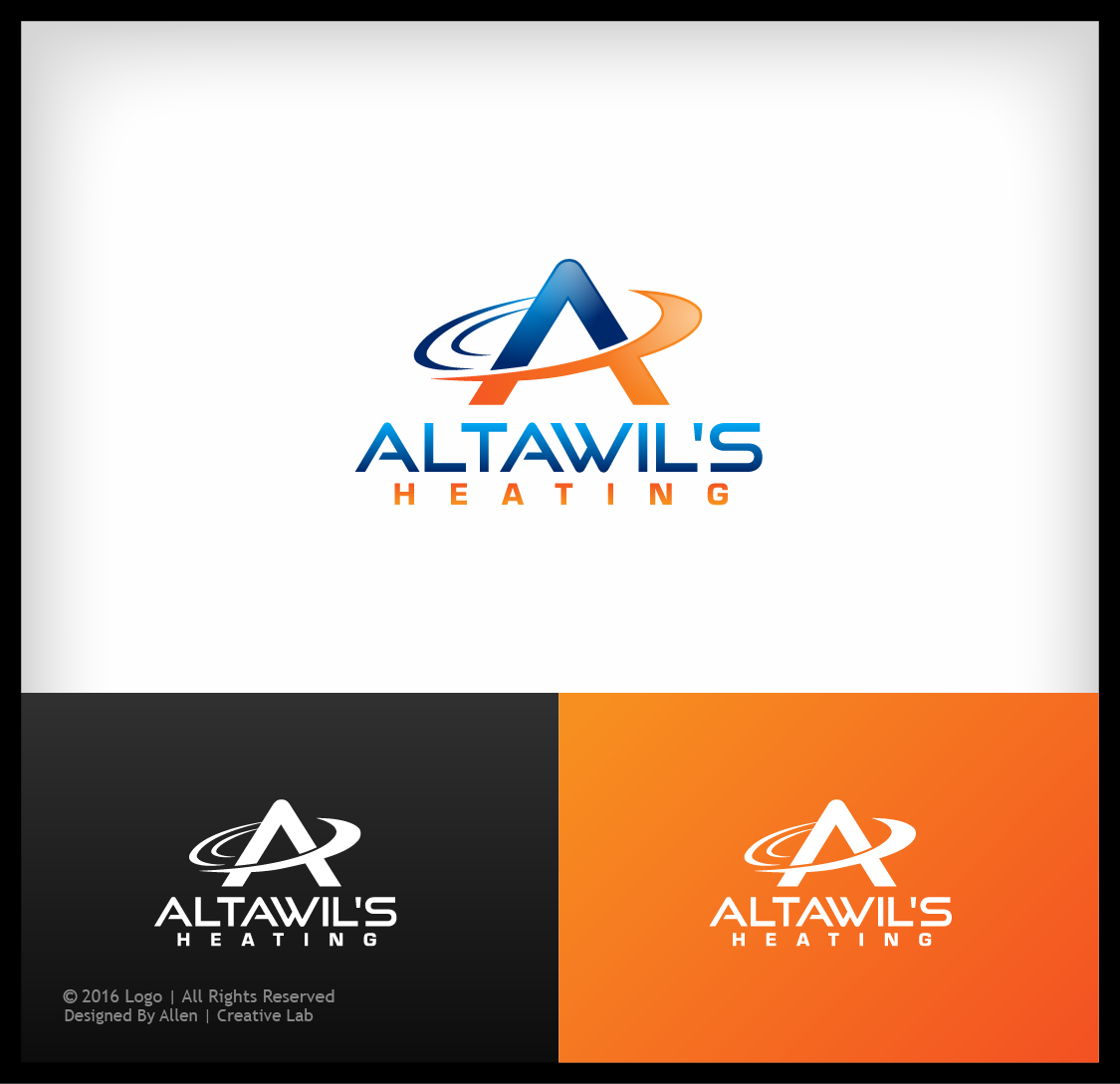 Logo Design by Creative Lab for Altawil's Heating | Design: #9720677