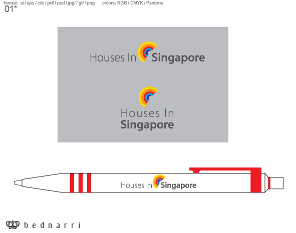 Logo Design by bednarri for Houses In Singapore | Design #17725