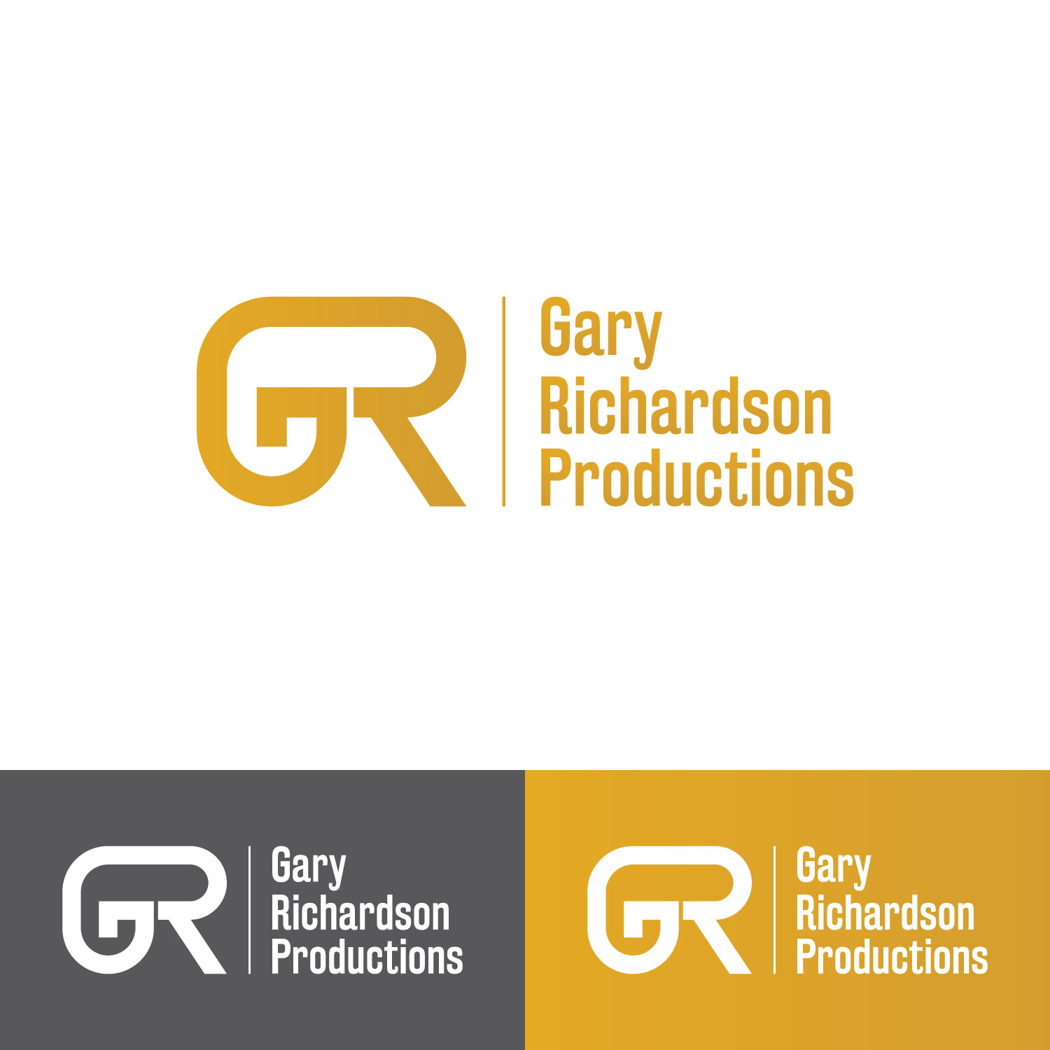 Logo Design by anshtoyj for Gary Richardson Productions | Design #9694582