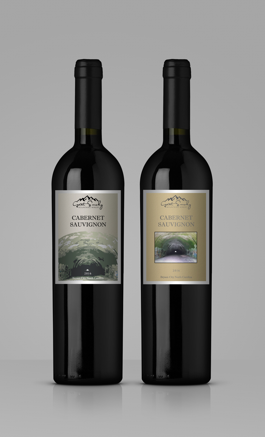 Logo-Design von Shark1 für Great Smoky Mountains Winery | Design: #9803209
