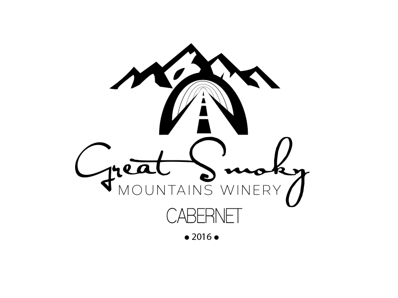 Logo Design by nstevanovic1983 for Great Smoky Mountains Winery | Design #9722126