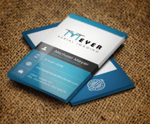 Business Card Design by Riz' for MEYER AERIAL IMAGING | Design: #9670526