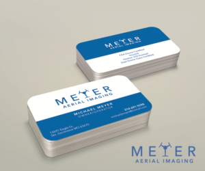Business Card Design by R M for MEYER AERIAL IMAGING | Design: #9650714