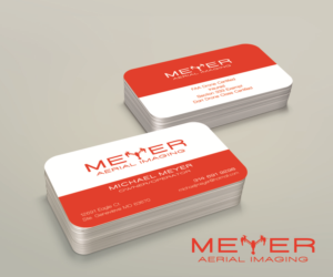 Business Card Design by R M for MEYER AERIAL IMAGING | Design: #9669972