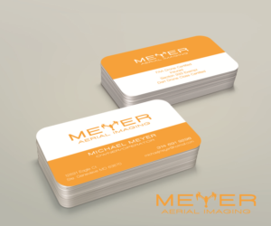 Business Card Design by R M for MEYER AERIAL IMAGING | Design: #9669980