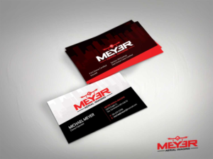 Business Card Design by diRtY.EMM for MEYER AERIAL IMAGING | Design: #9650762