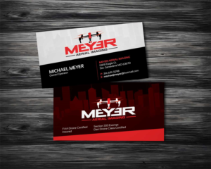 Business Card Design by diRtY.EMM for MEYER AERIAL IMAGING | Design: #9675376