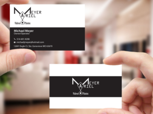 Business Card Design by Creations Box 2015 for MEYER AERIAL IMAGING | Design: #9663167