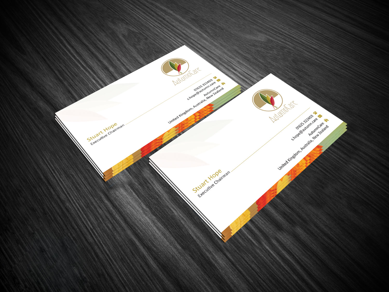 Design de Carte de Visite par shaikhdesign pour AutumnCare  | Design #9801629