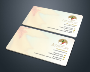 Business Card Design by shaikhdesign for AutumnCare  | Design: #9801641