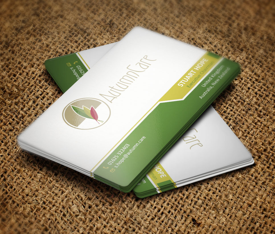 Visitenkarten-Design von Verified artistry für AutumnCare  | Design #9777726