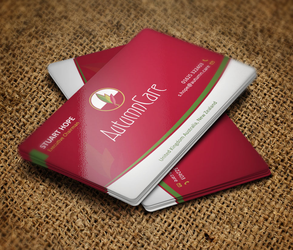 Business Card Design by Verified artistry for AutumnCare  | Design #9777728