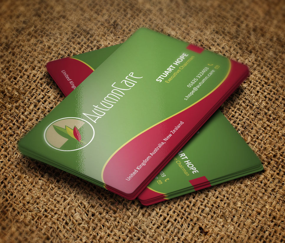 Business Card Design by Verified artistry for AutumnCare  | Design #9777729