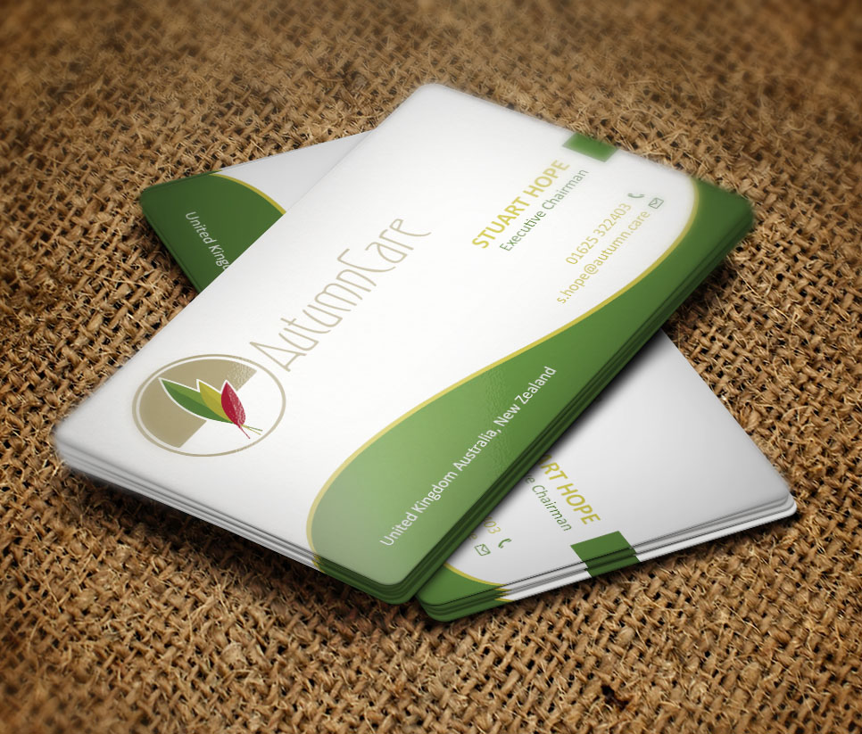 Business Card Design by Verified artistry for AutumnCare  | Design #9777730