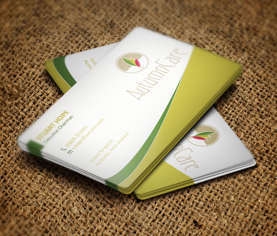Business Card Design by Verified artistry for AutumnCare  | Design #9777732