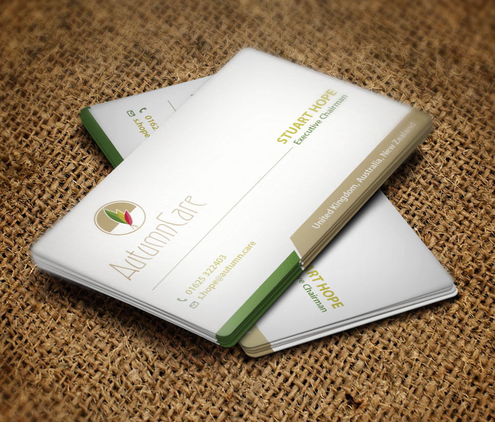 Business Card Design by Verified artistry for AutumnCare  | Design #9777734