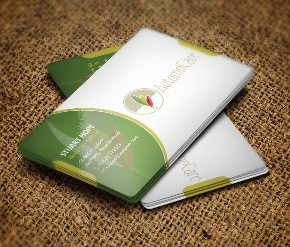 Business Card Design by Verified artistry for AutumnCare  | Design #9777735