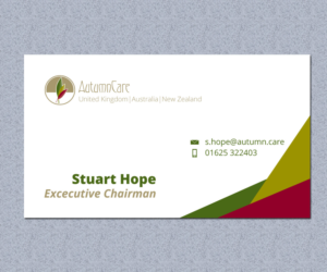 Business Card Design by picksyam for AutumnCare  | Design: #9788633