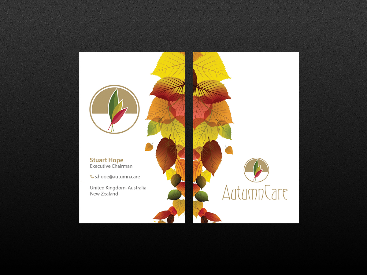 Business Card Design by Creations Box 2015 for AutumnCare  | Design #9682816