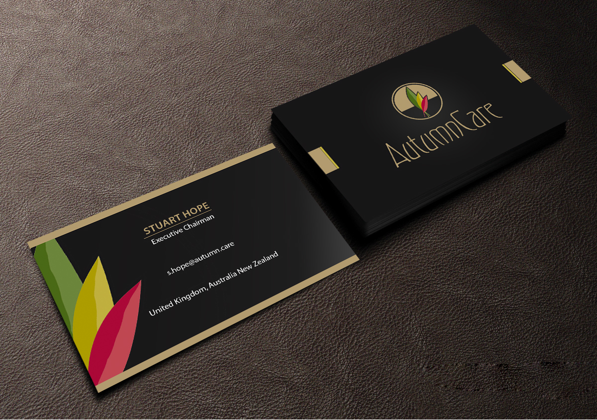 Business Card Design by Creations Box 2015 for AutumnCare  | Design #9682828