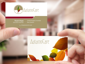 Business Card Design by Creations Box 2015 for AutumnCare  | Design: #9682829
