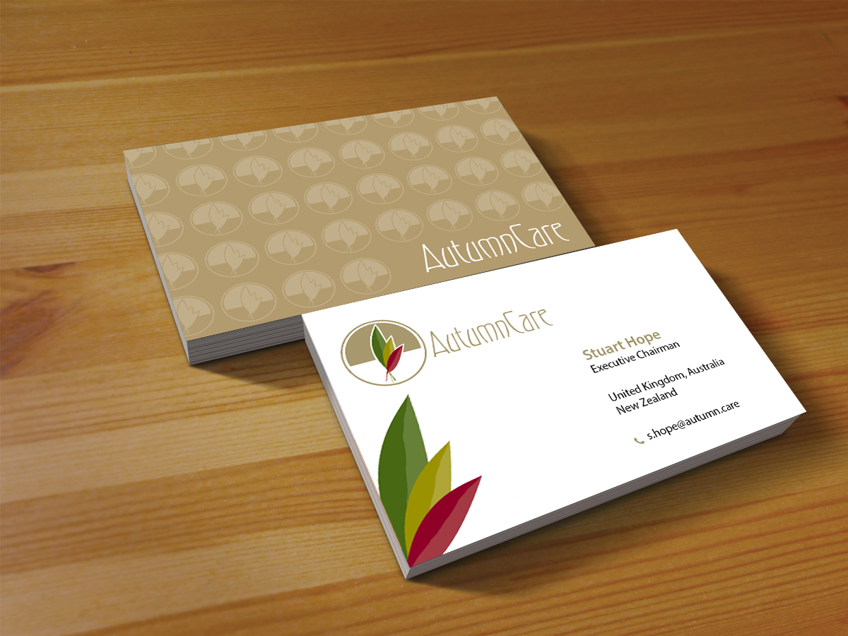 Business Card Design by Creations Box 2015 for AutumnCare  | Design: #9682830