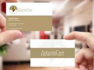 Business Card Design by Creations Box 2015 for AutumnCare  | Design: #9682832