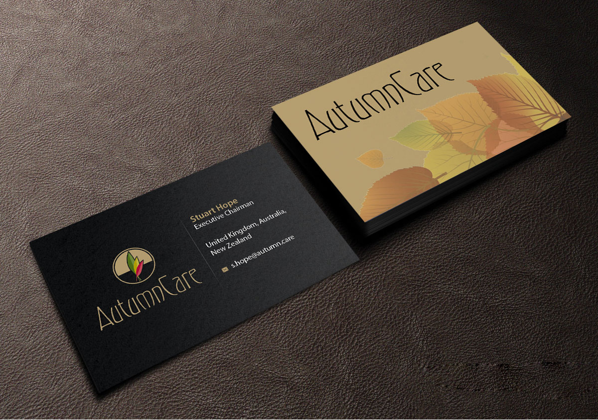 Business Card Design by Creations Box 2015 for AutumnCare  | Design #9682839