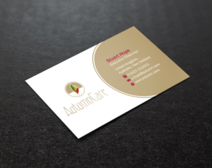 Business Card Design by Brand aid for AutumnCare  | Design: #9699643