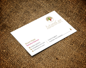 Design de Carte de Visite par Brand aid pour AutumnCare  | Design #9715029
