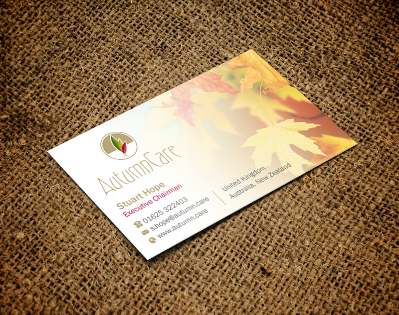 Design de Carte de Visite par Brand aid pour AutumnCare  | Design #9715033