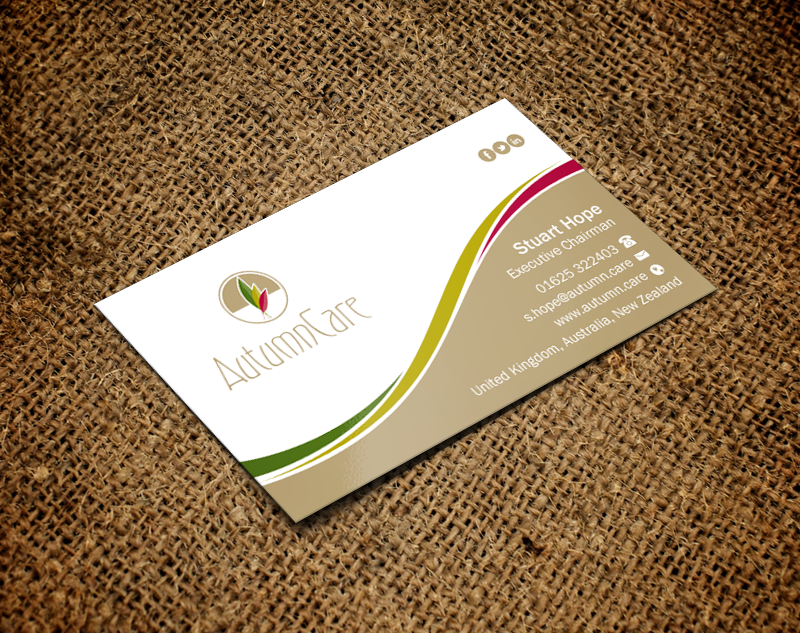 Design de Carte de Visite par Brand aid pour AutumnCare  | Design #9715042