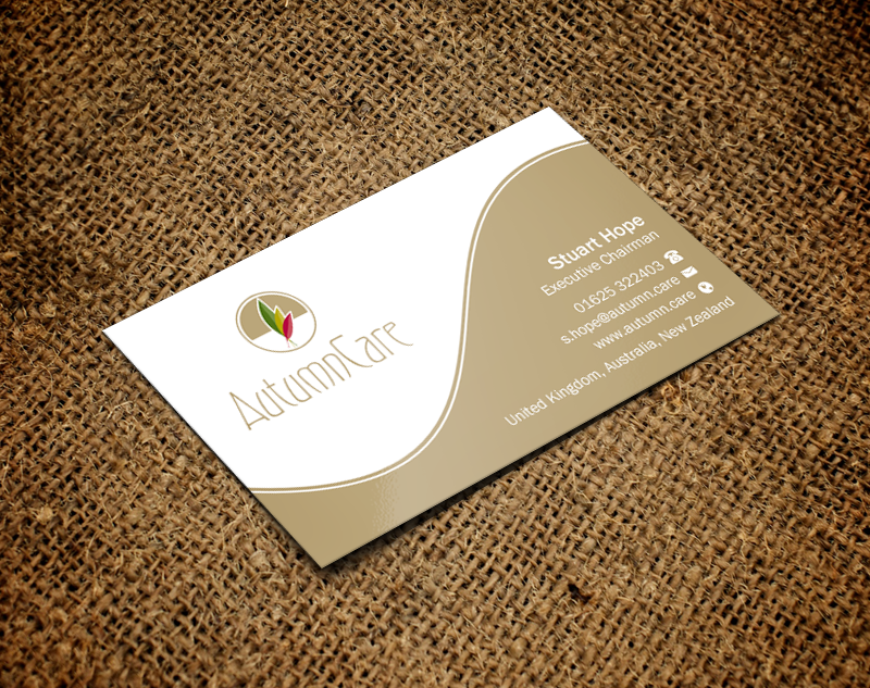 Business Card Design by Brand aid for AutumnCare  | Design #9715046
