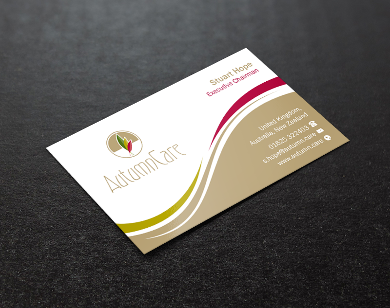 Business Card Design by Brand aid for AutumnCare  | Design #9715052