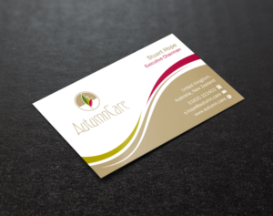 Business Card Design by Brand aid for AutumnCare  | Design: #9715052