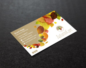 Business Card Design by Brand aid for AutumnCare  | Design: #9715054