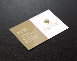 Business Card Design by Brand aid for AutumnCare  | Design: #9715057