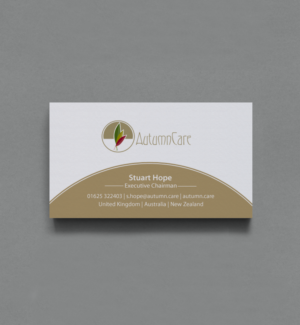 Design de Carte de Visite par chandrayaan.creative pour AutumnCare  | Design : #9711438