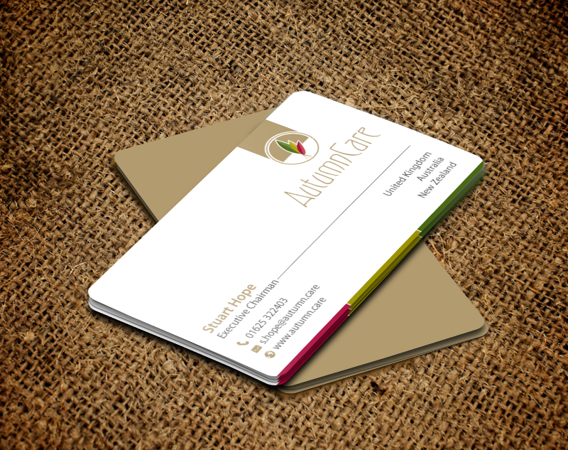 Business Card Design by chandrayaan.creative for AutumnCare  | Design #9711439