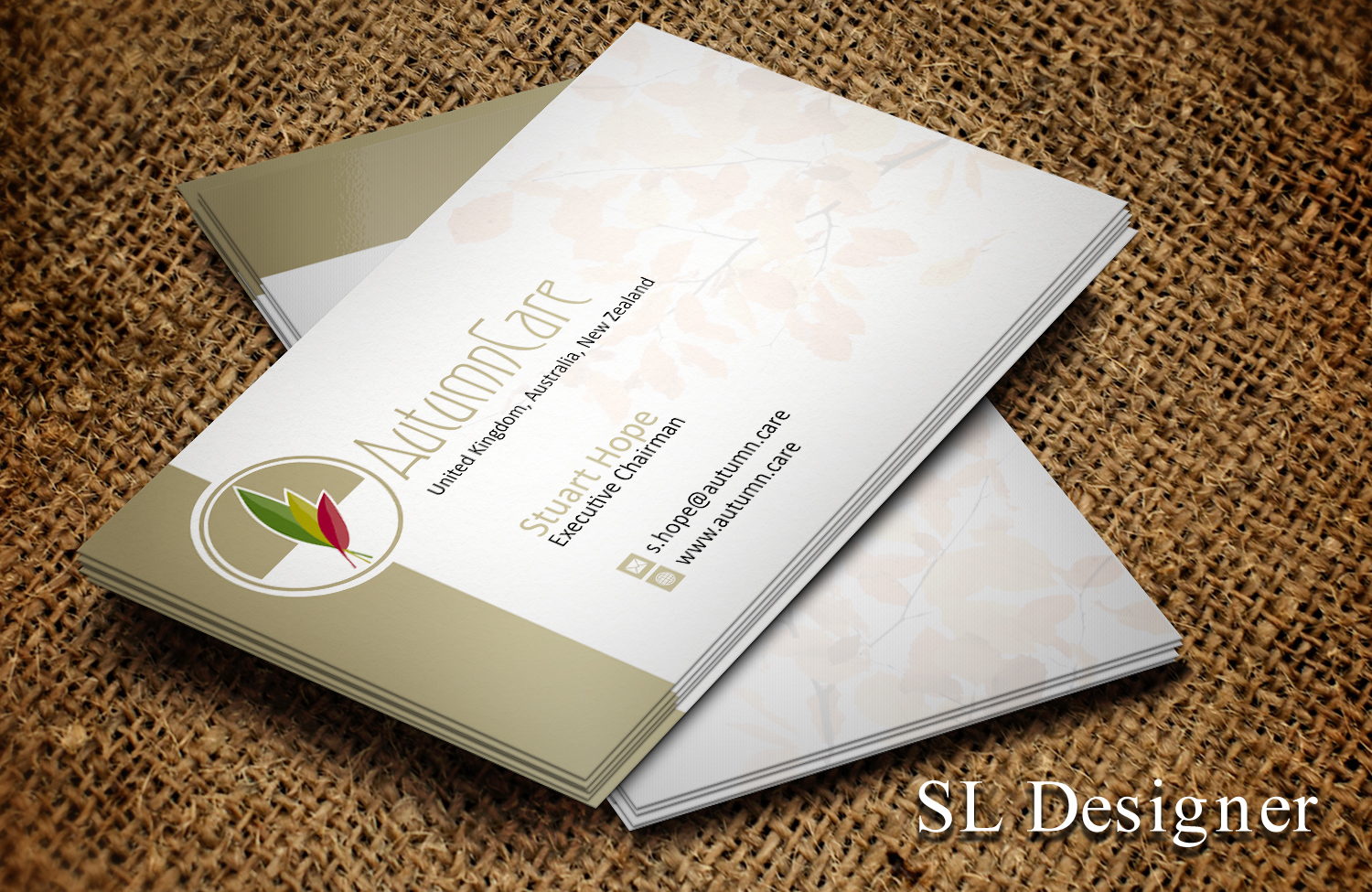 Business Card Design by SL Designer for AutumnCare  | Design #9662250