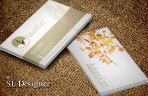 Business Card Design by SL Designer for AutumnCare  | Design: #9663759